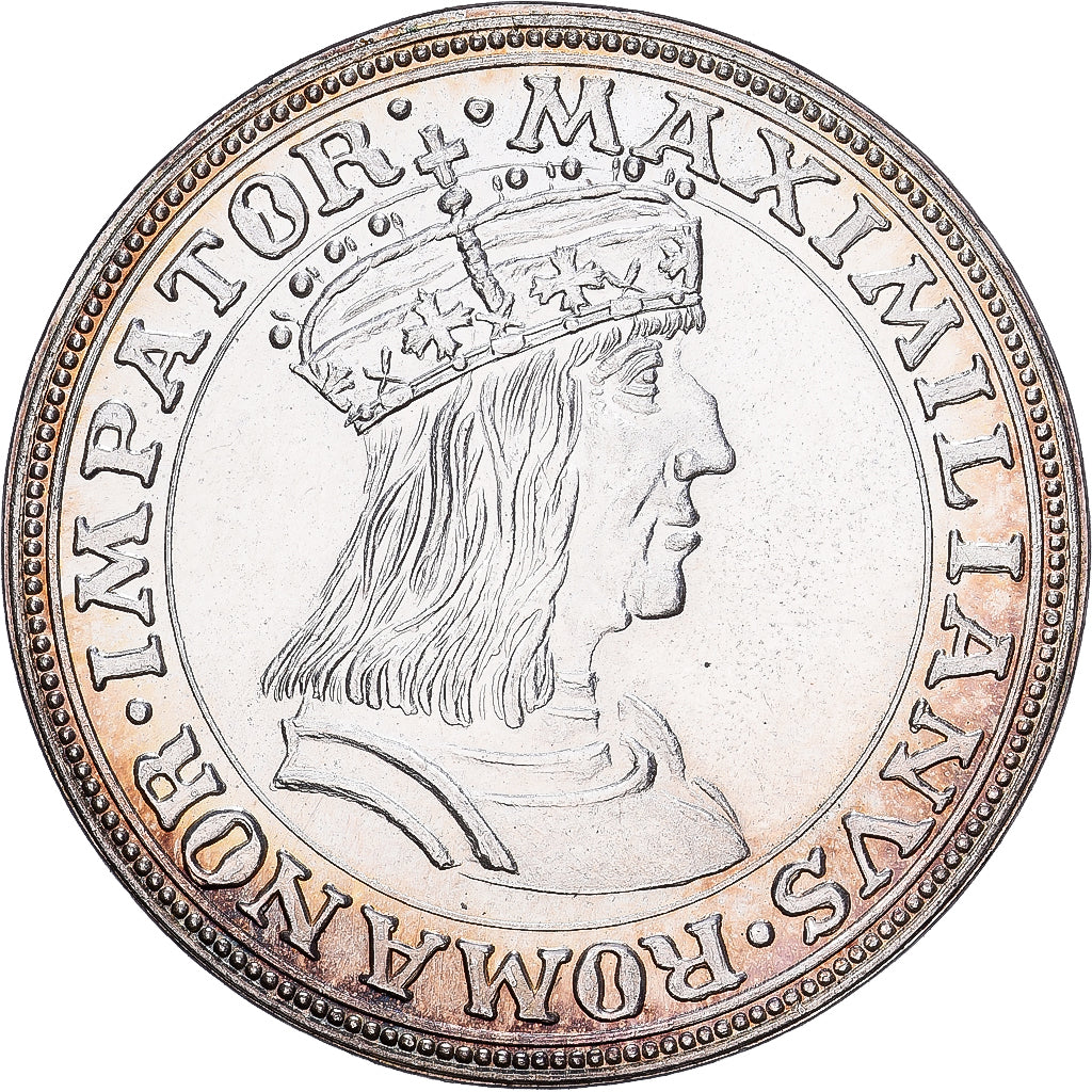 Autriche, Médaille, Maximilien Ier, Château de Hasegg, Argent, SPL, Tirol