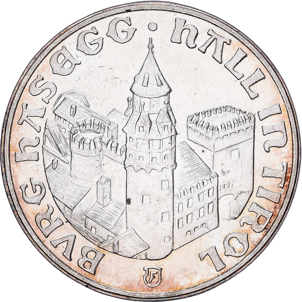 Autriche, Médaille, Maximilien Ier, Château de Hasegg, Argent, SPL, Tirol