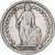 Suisse, Franc, Helvetia, 1911, Bern, Argent, TB+, KM:29a