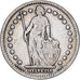 Switzerland, Franc, Helvetia, 1911, Bern, Silver, VF(30-35), KM:29a