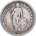 Switzerland, Franc, Helvetia, 1914, Bern, Silver, VF(20-25), KM:29a
