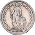 Suisse, Franc, 1921, Bern, Argent, TTB, KM:24