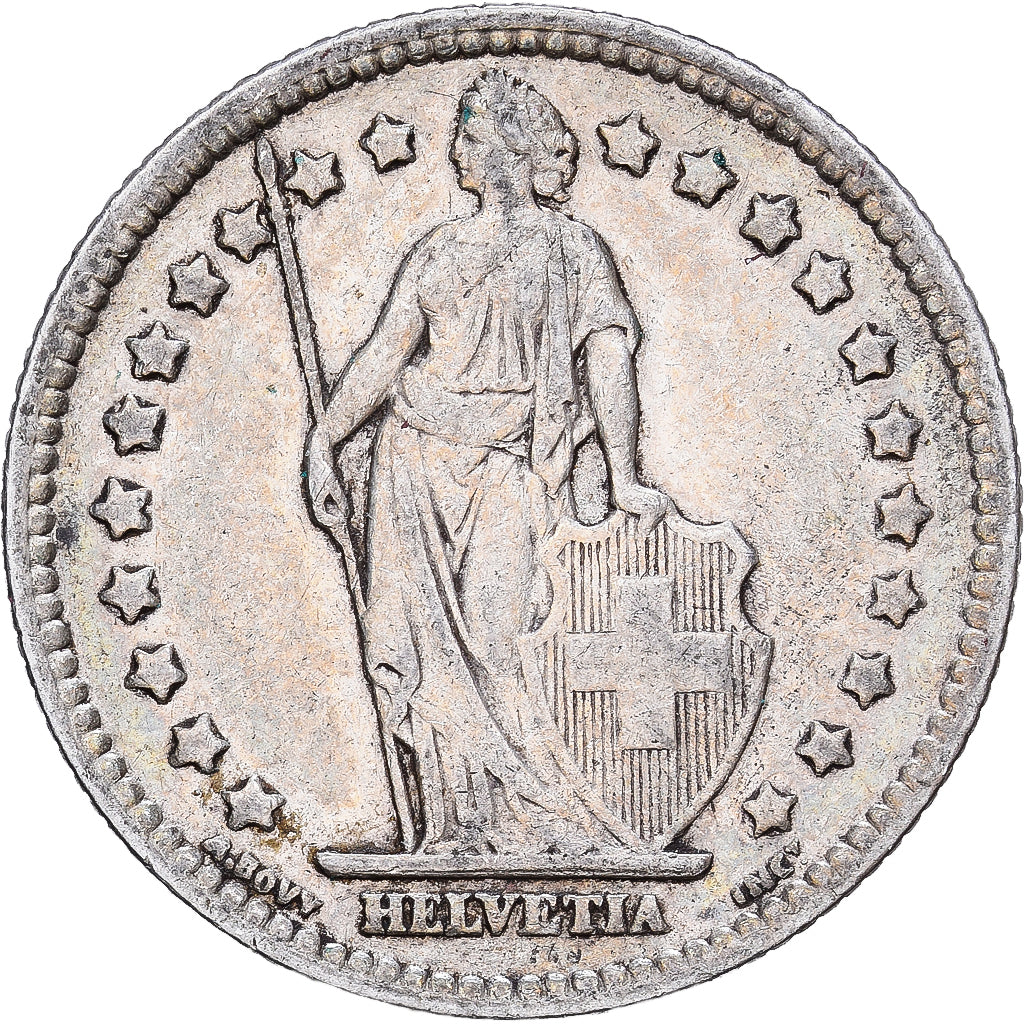 Suisse, Franc, 1928, Bern, Argent, TTB, KM:24