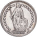 Suisse, Franc, 1934, Bern, Argent, TTB, KM:24