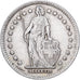 Suisse, Franc, 1943, Bern, Argent, TTB, KM:24