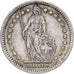 Suisse, Franc, 1944, Bern, Argent, TTB, KM:24