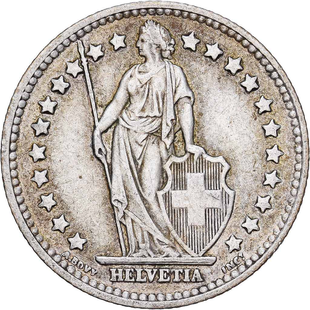 Suisse, Franc, 1956, Bern, Argent, TTB, KM:24