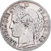 Francia, 5 Francs, Cérès, 1850, Paris, Plata, BC+, KM:761.1