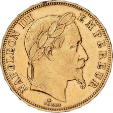 Frankreich, Napoleon III, 50 Francs, 1862, Paris, Gold, SS, Gadoury:1112, Le