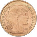 France, 10 Francs, Marianne Coq, 1911, Paris, Or, SUP, KM:846
