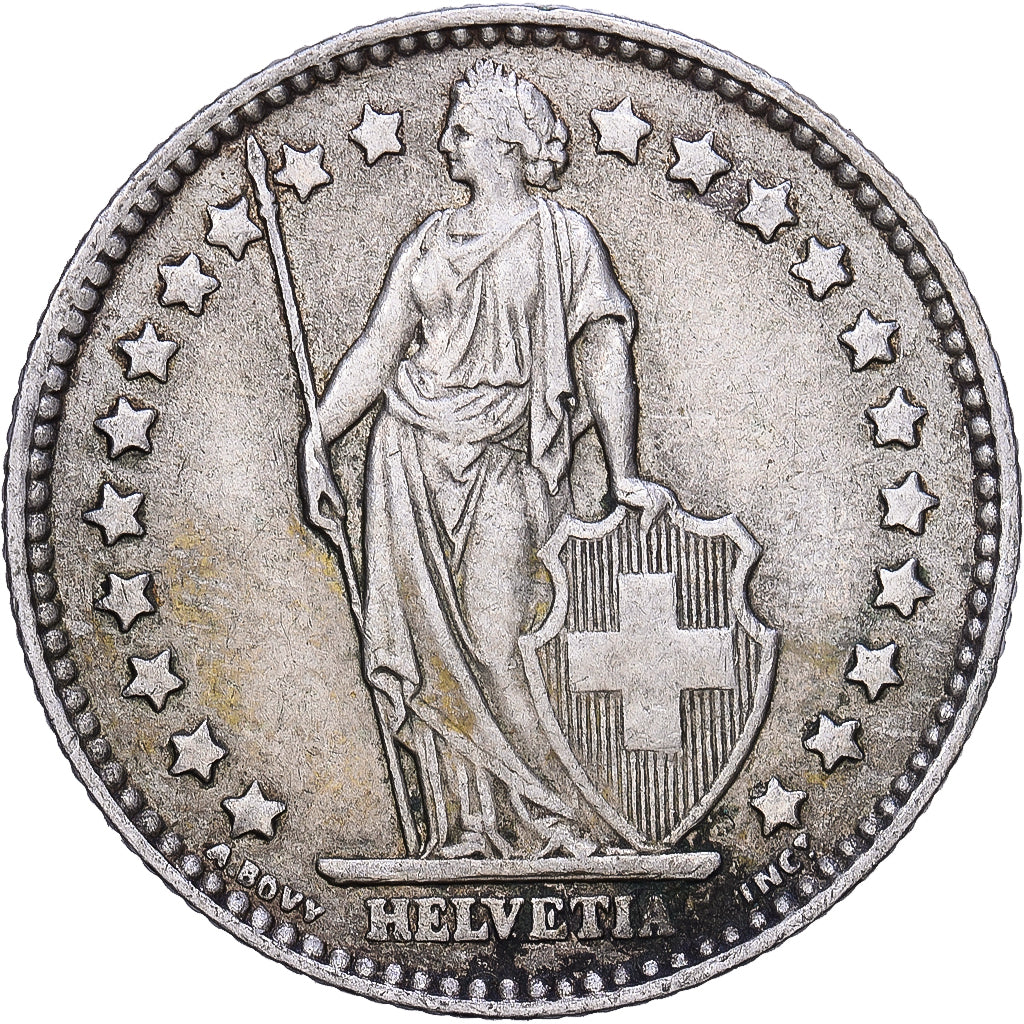 Schweiz, Franc, 1963, Bern, Silber, SS, KM:24