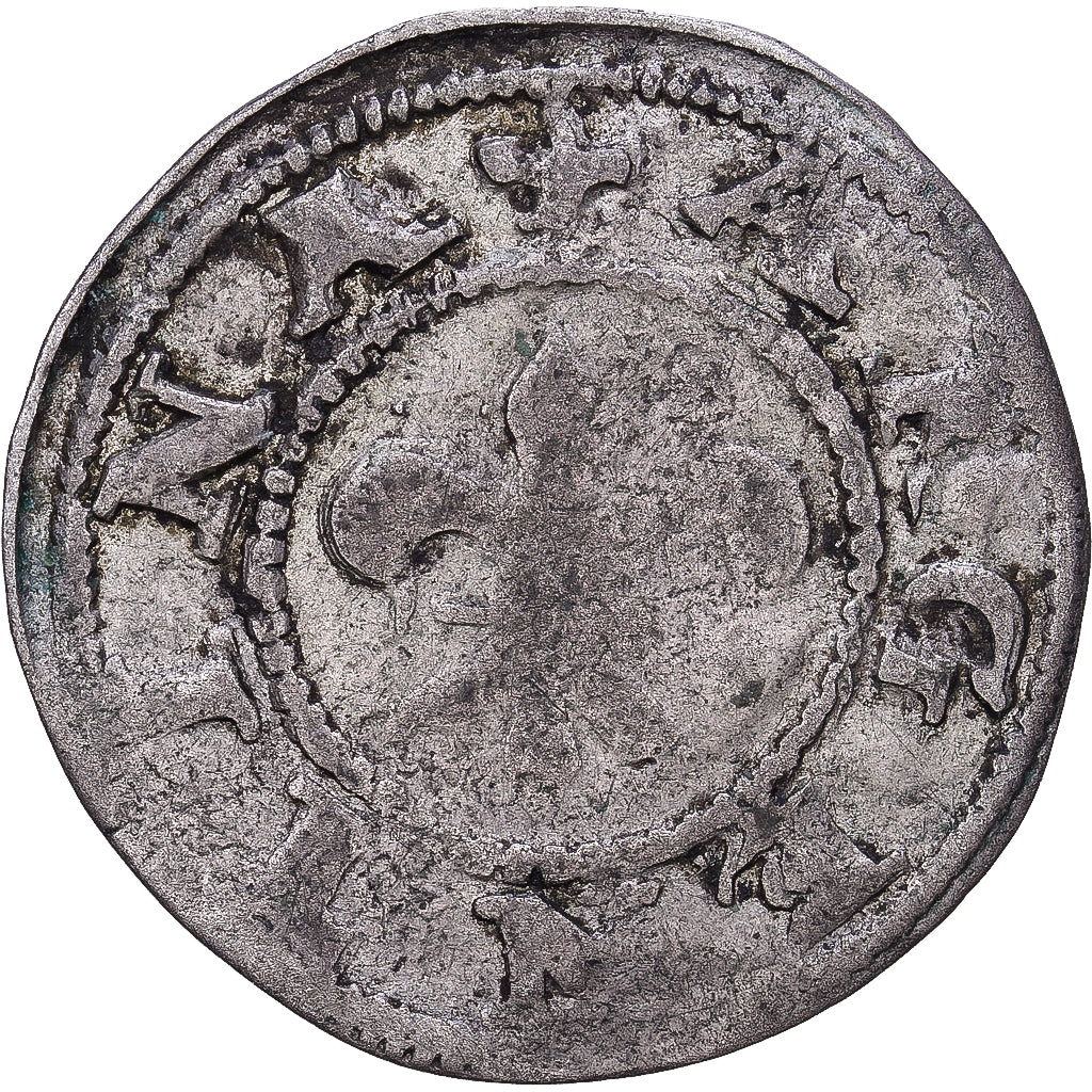 German States, kreuzer au lys, ca. 1660, Strasbourg, Silver, VF(20-25)