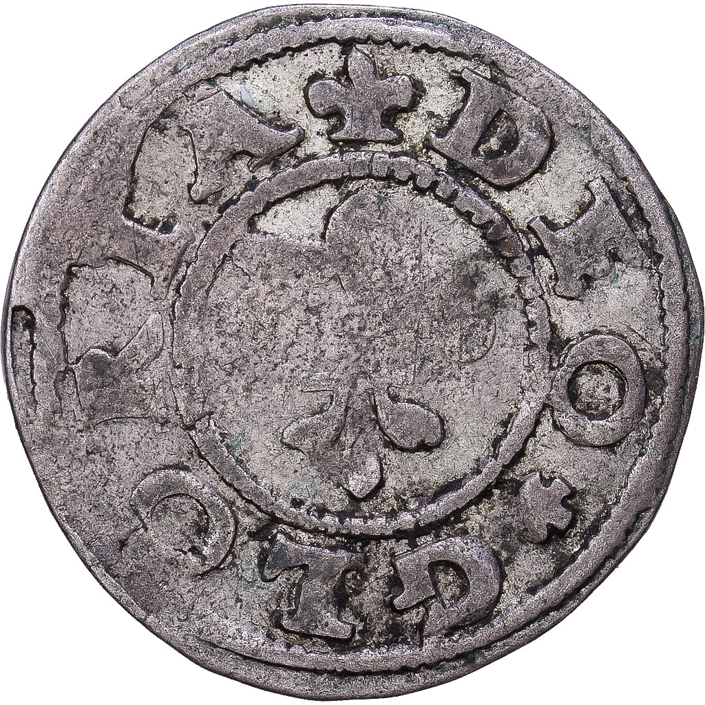 German States, kreuzer au lys, ca. 1660, Strasbourg, Silver, VF(20-25)
