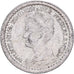 Netherlands, Wilhelmina I, 10 Cents, 1916, Utrecht, Silver, VF(30-35), KM:145