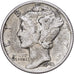 United States, Dime, Mercury Dime, 1943, Philadelphia, Silver, VF(30-35), KM:140