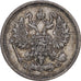 Russia, Nicholas II, 10 Kopeks, 1913, Saint Petersburg, Srebro, VF(30-35)