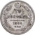 Coin, Russia, Nicholas II, 15 Kopeks, 1904, Saint-Petersburg, VF(20-25), Silver