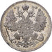 Rusland, Nicholas II, 15 Kopeks, 1911, Saint Petersburg, Zilver, ZF, KM:21a.2
