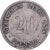 German Empire, 20 Pfennig, 1875, Darmstadt, Silver, VF(20-25)