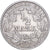 ALEMANIA - IMPERIO, Wilhelm II, 1/2 Mark, 1913, Stuttgart, Plata, MBC, KM:17