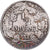 ALEMANIA - IMPERIO, 1/2 Mark, 1916, Munich, Plata, MBC+, KM:17
