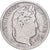 Francia, Louis Philippe I, 50 Centimes, 1847, Paris, Plata, BC+, Gadoury:410
