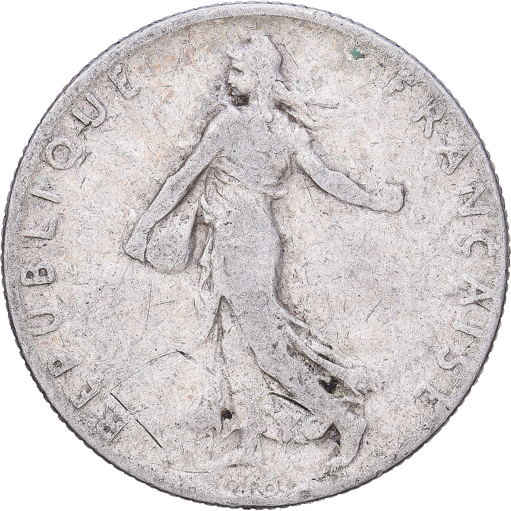 Frankreich, 50 Centimes, Semeuse, 1905, Paris, Silber, S, Gadoury:420, KM:854