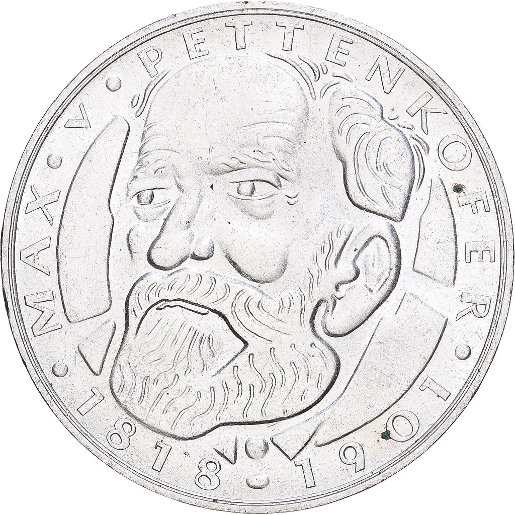 Moneta, Niemcy - RFN, 5 Mark, 1968, Munich, Germany, AU(55-58), Srebro, KM:123.1