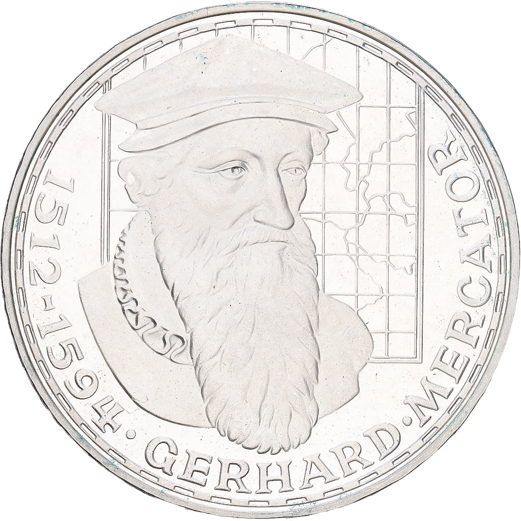 République fédérale d'Allemagne, 5 Mark, 1969, Stuttgart, Argent, SUP+