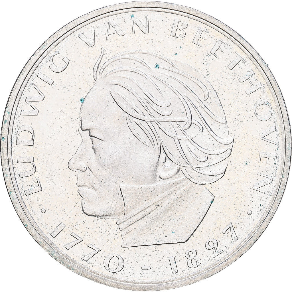 Federal Republic of Germany, 5 Mark, 1970, Stuttgart, Silver, MS(60-62), KM:127