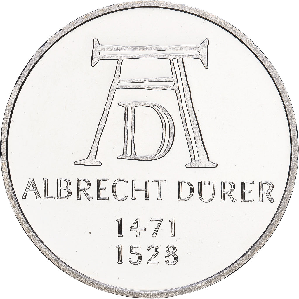 Federal Republic of Germany, 5 Mark, 1971, Munich, Proof, Silver, MS(63), KM:129