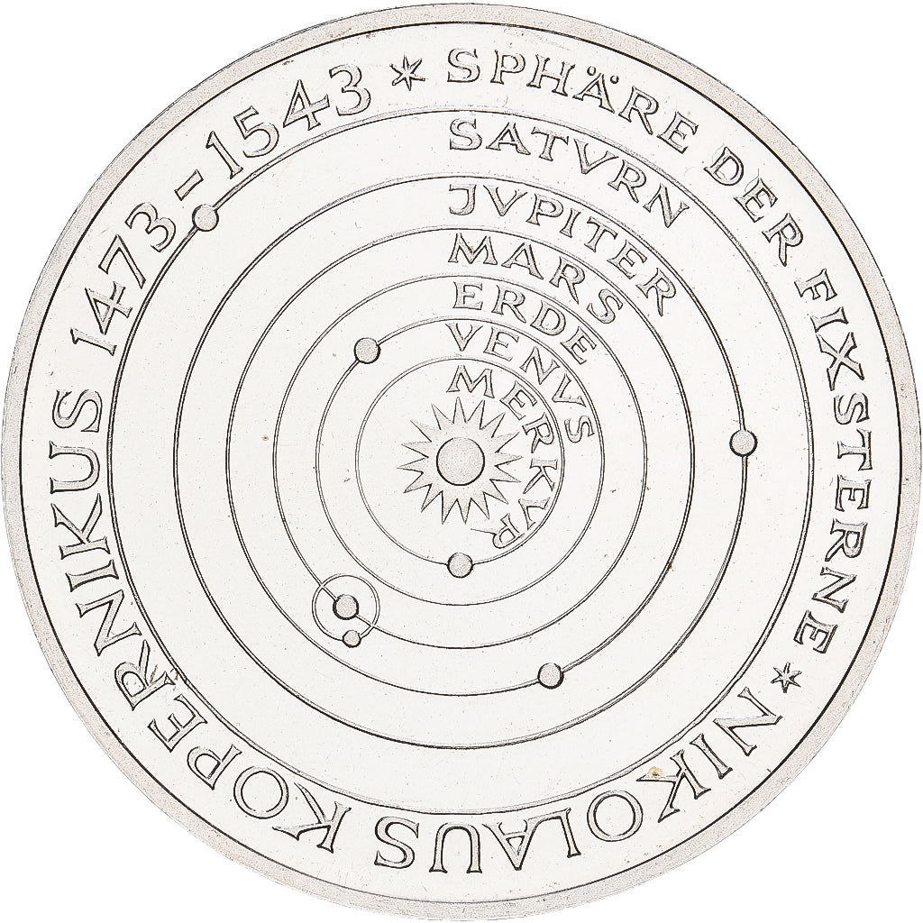 GERMANIA - REPUBBLICA FEDERALE, 5 Mark, 1973, Hamburg, FS, Argento, SPL, KM:136