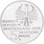 ALEMANIA - REPÚBLICA FEDERAL, 5 Mark, 1974, Munich, Plata, EBC, KM:139