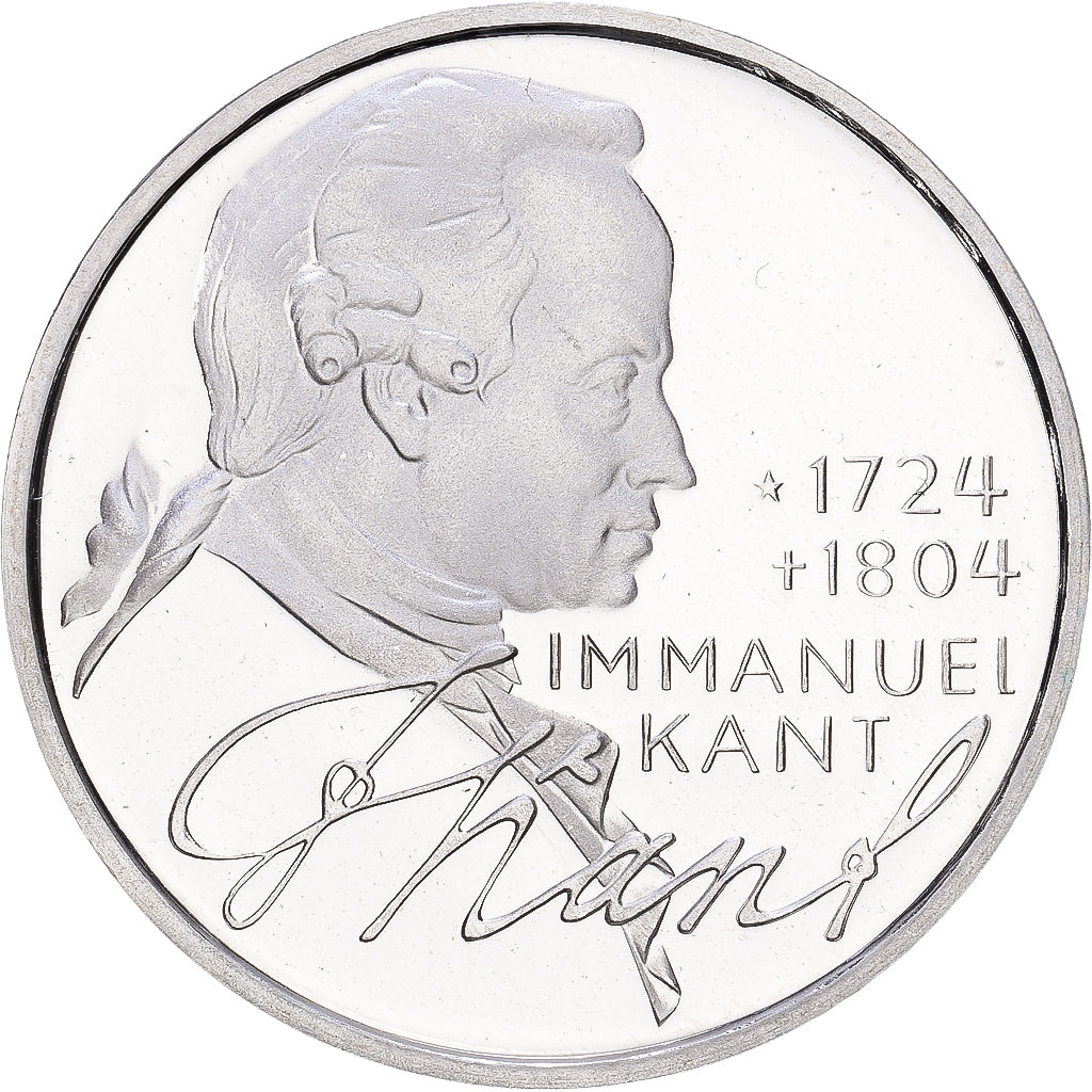 GERMANIA - REPUBBLICA FEDERALE, 5 Mark, 1974, Munich, FS, Argento, SPL, KM:139