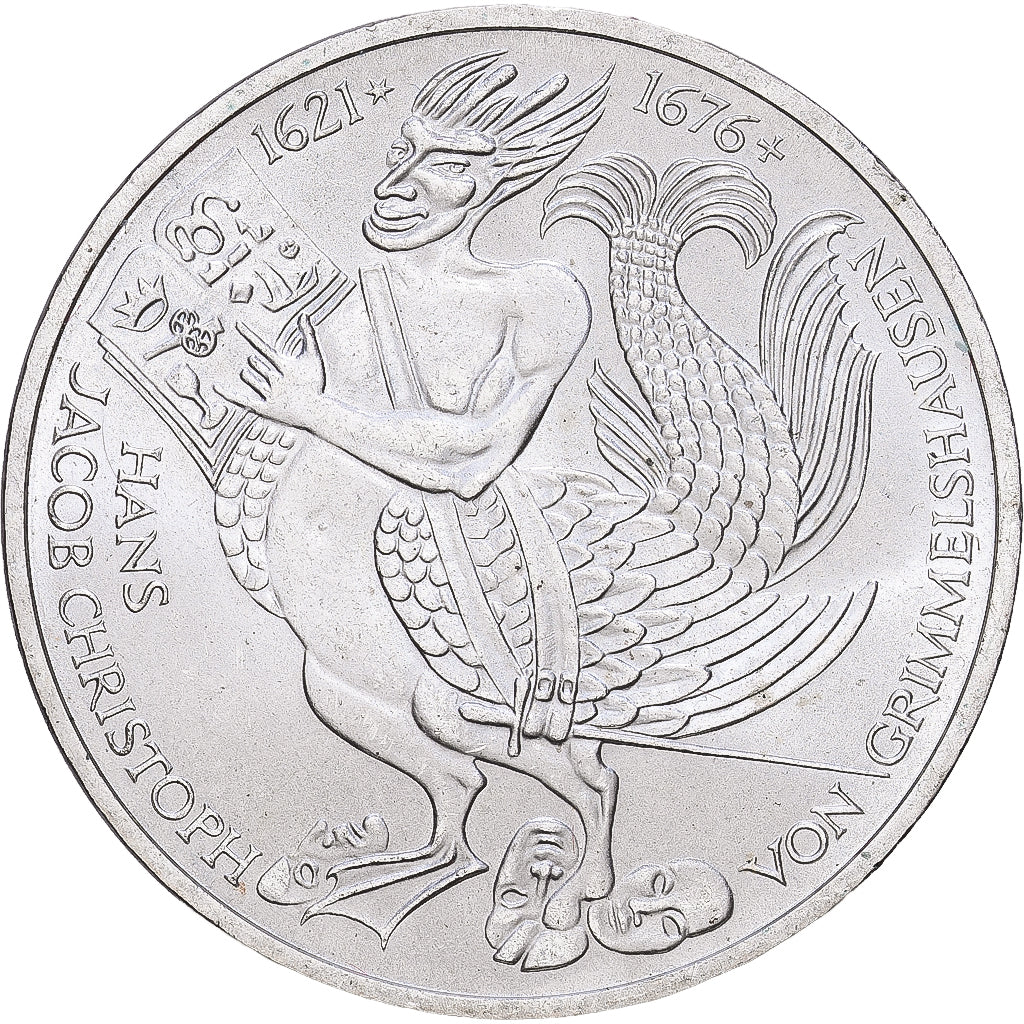 République fédérale d'Allemagne, 5 Mark, 1976, Munich, Argent, SUP, KM:144
