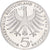 ALEMANIA - REPÚBLICA FEDERAL, 5 Mark, 1975, Karlsruhe, Prueba, Plata, SC+