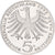 GERMANIA - REPUBBLICA FEDERALE, 5 Mark, 1975, Karlsruhe, FS, Argento, SPL+
