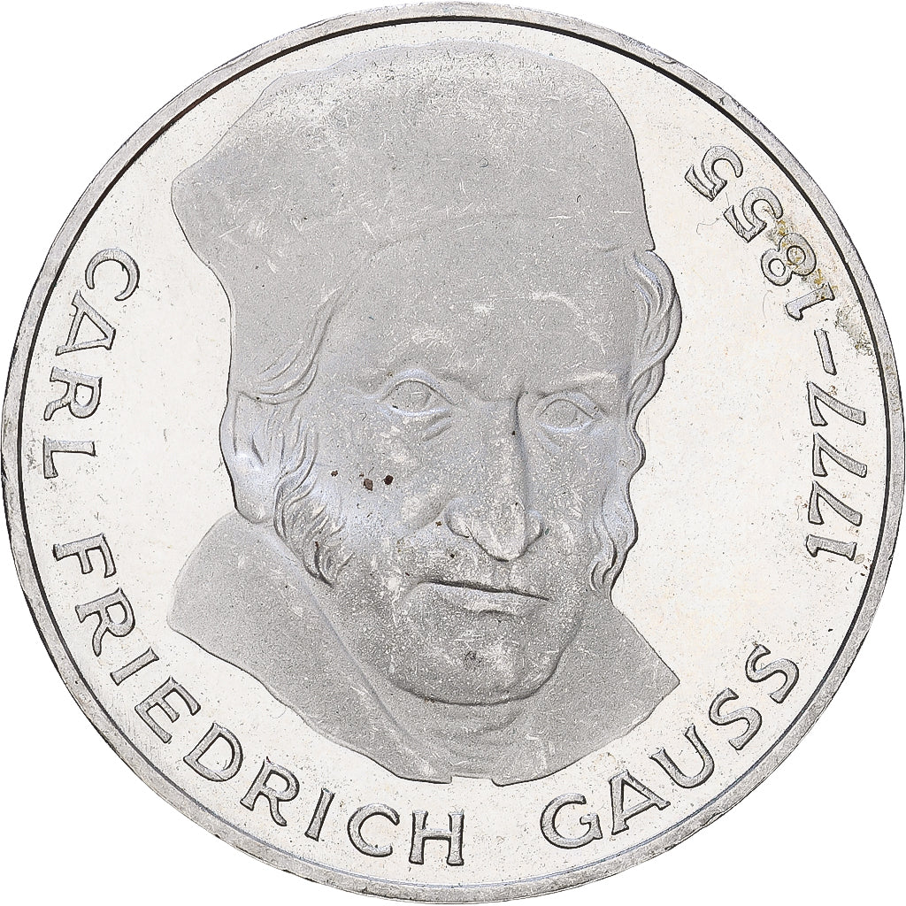 ALEMANIA - REPÚBLICA FEDERAL, 5 Mark, 1977, Hamburg, Plata, EBC, KM:145