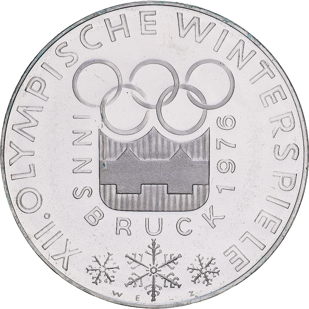 Austria, 100 Schilling, 1976, Proof, Silver, AU(50-53), KM:2926