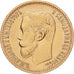 Russia, Nicholas II, 5 Roubles, 1898, St. Petersburg, Gold, AU(50-53), KM:62
