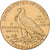 États-Unis, $5, Half Eagle, Indian Head, 1909, Philadelphie, Or, TTB+, KM:129