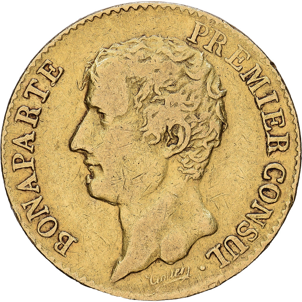 Frankrijk, 20 Francs, Napoléon I, 1804, Paris, Goud, FR+, Gadoury:1020, KM:651