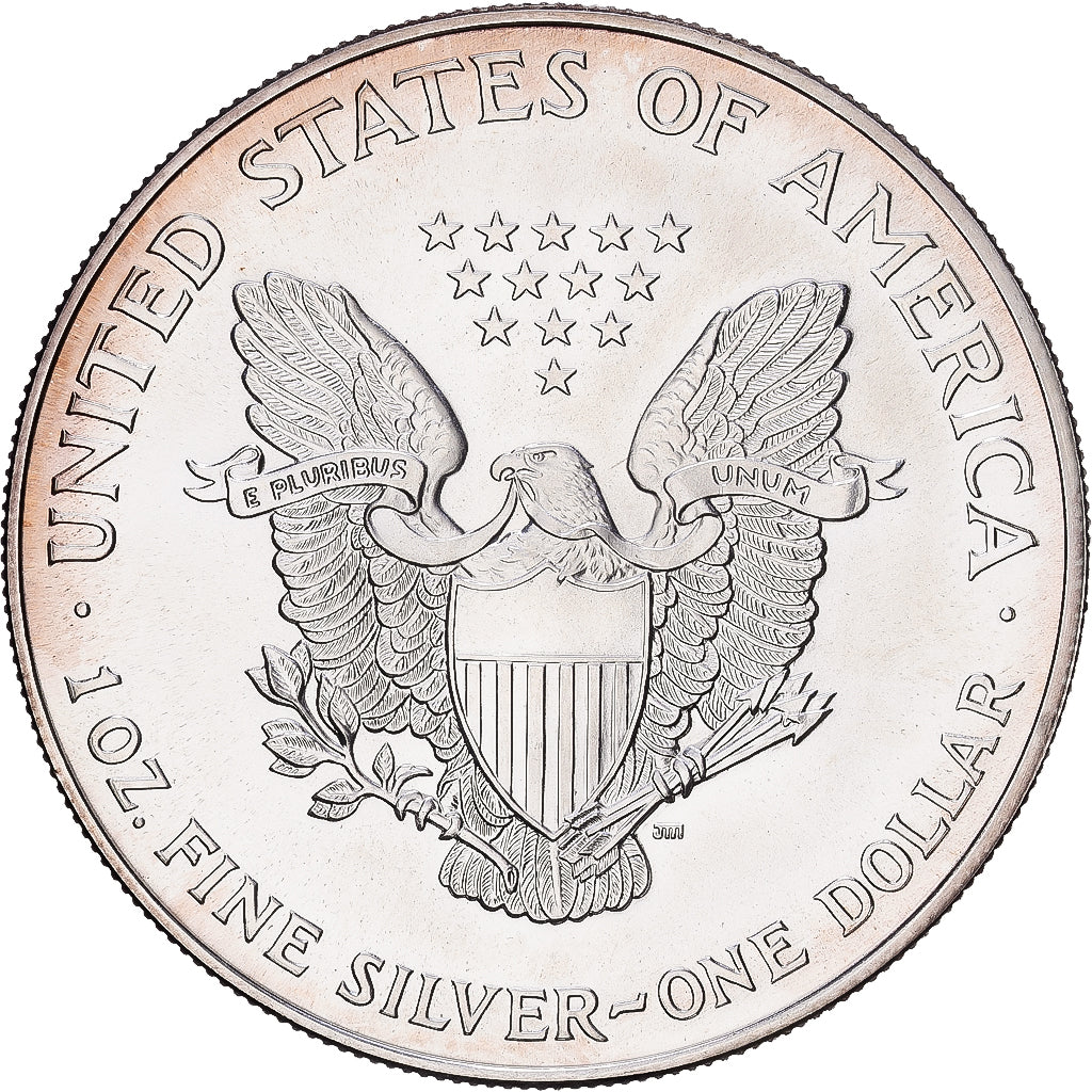 États-Unis, Dollar, Silver Eagle, 1995, U.S. Mint, Argent, FDC, KM:273
