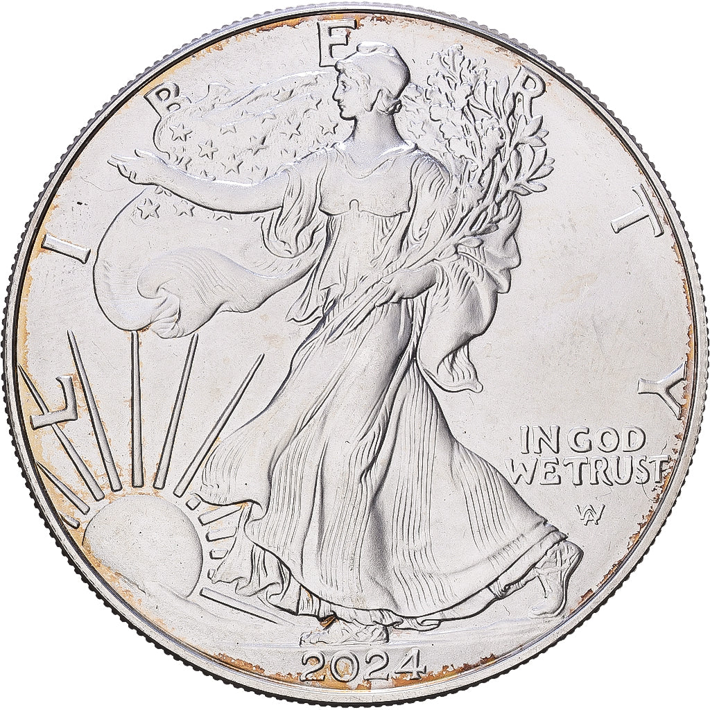 États-Unis, 1 Dollar, 1 Oz, 2024, Argent, SPL