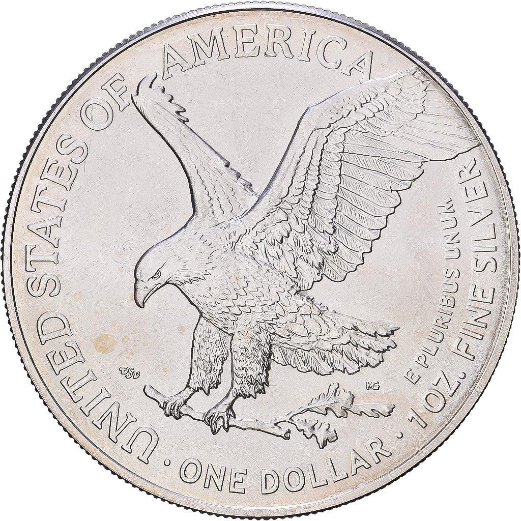 États-Unis, 1 Dollar, 1 Oz, 2024, Argent, SPL