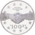 Frankreich, 100 Francs, De Gaulle - Adenauer, 1994, BE, Silber, STGL