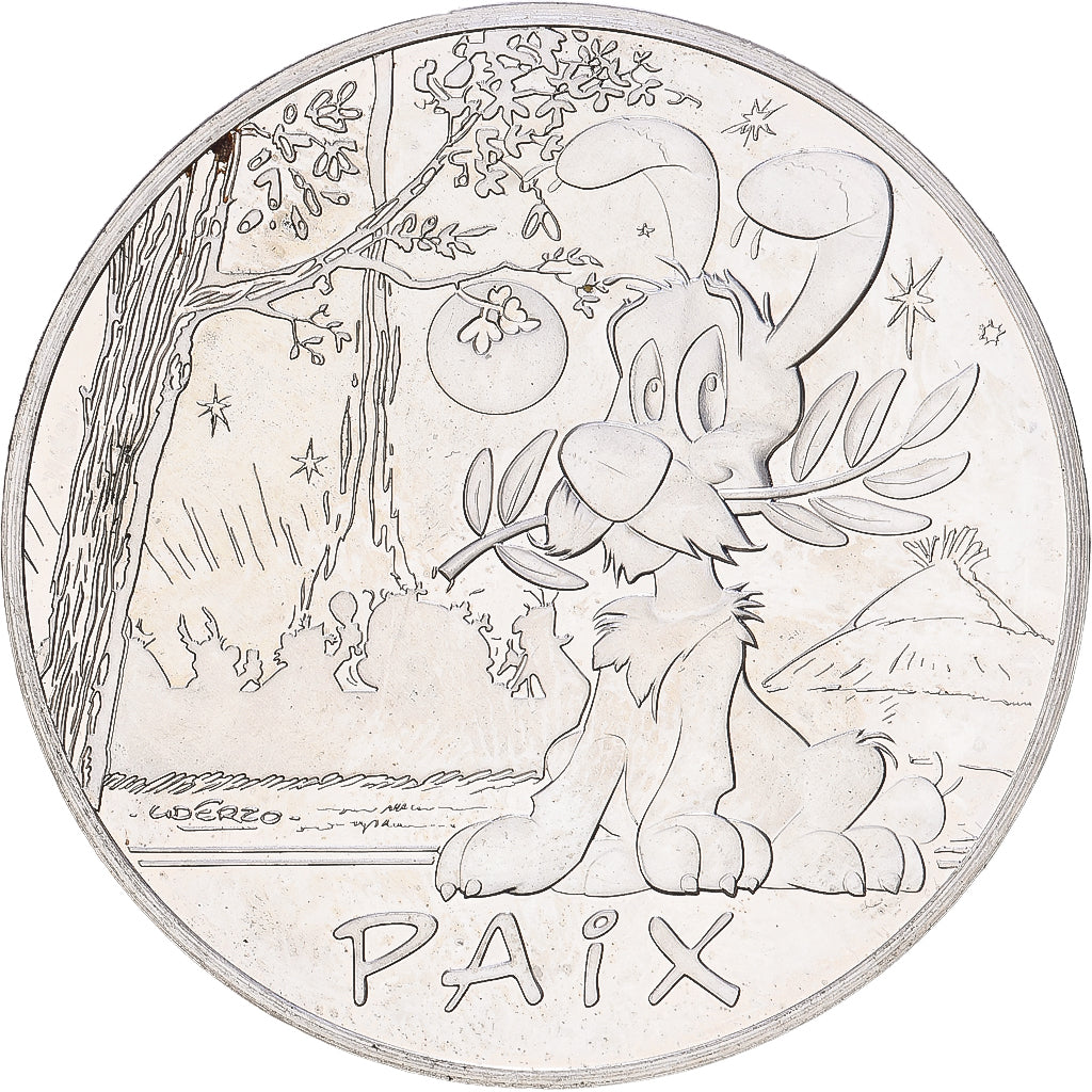 Frankrijk, 50 Euro, Astérix et la paix, 2015, Monnaie de Paris, Zilver, ZF+