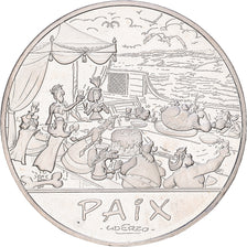 Francia, 50 Euro, Astérix et la paix - banquet, 2015, Monnaie de Paris, Plata
