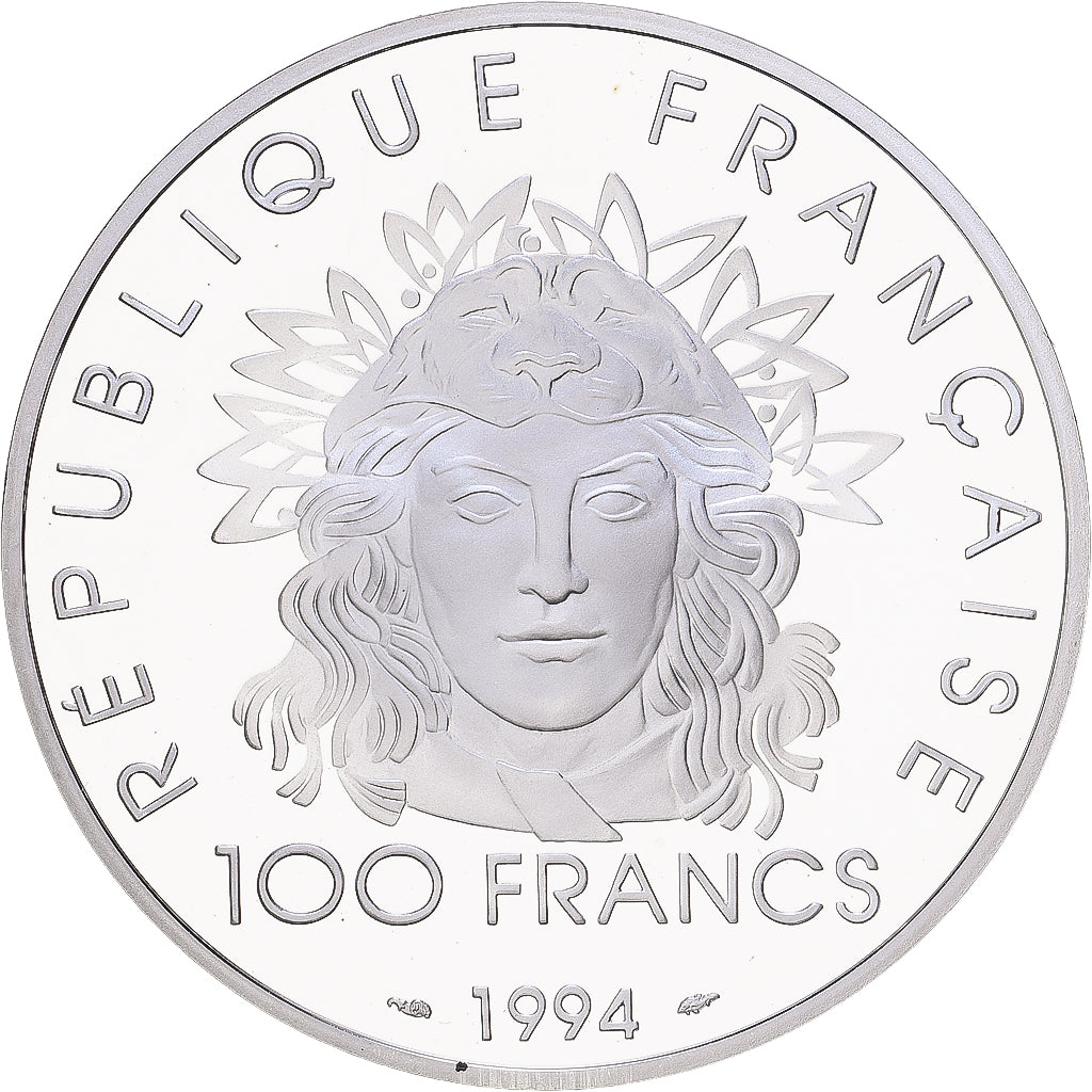 France, 100 Francs, 1994, Monnaie de Paris, Argent, FDC, KM:1047