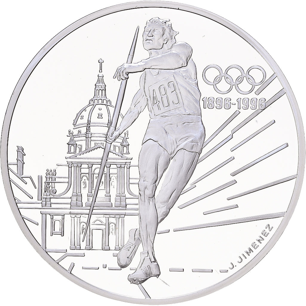 Frankrijk, 100 Francs, 1994, Monnaie de Paris, Zilver, FDC, KM:1047